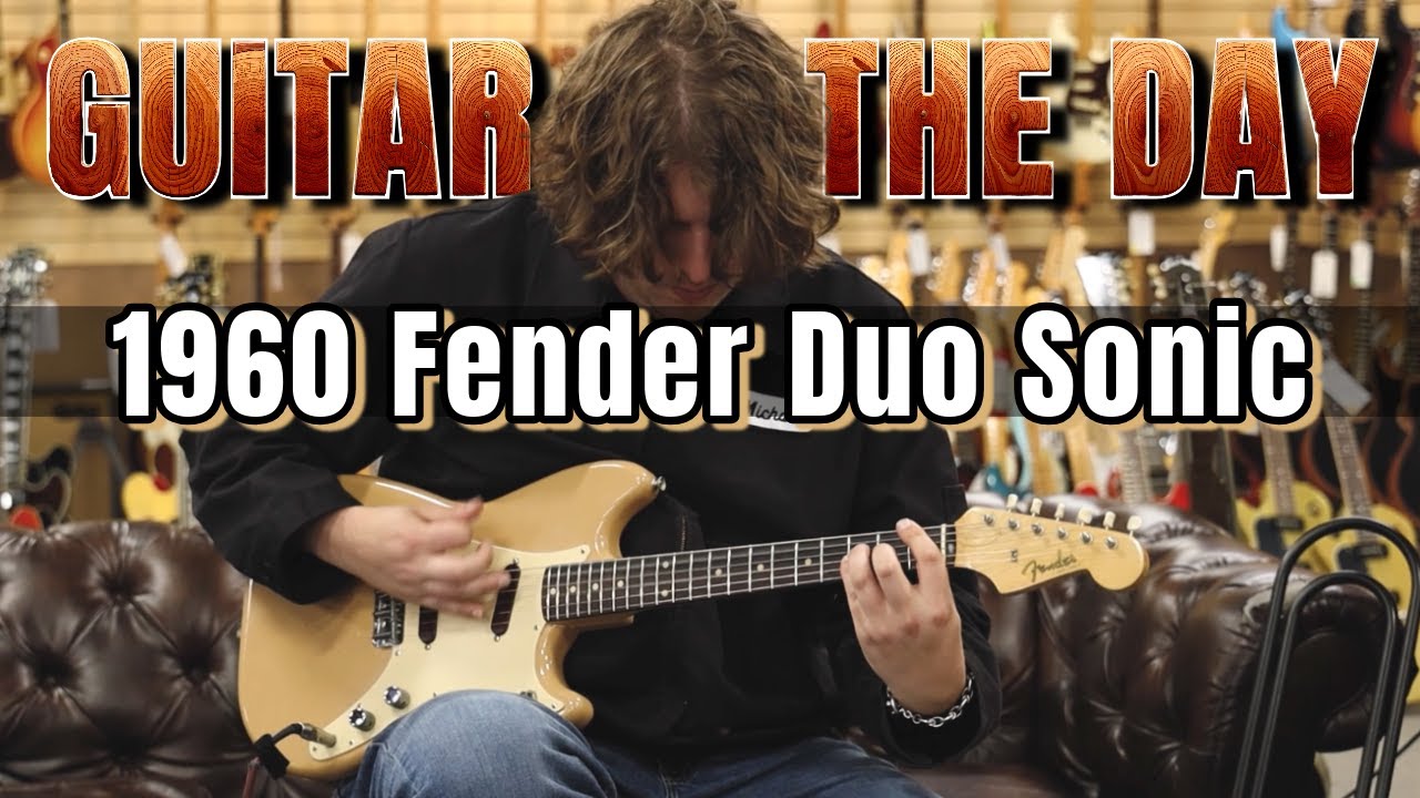 1960 Fender Duo Sonic Desert Sand | Gutiar of the Day