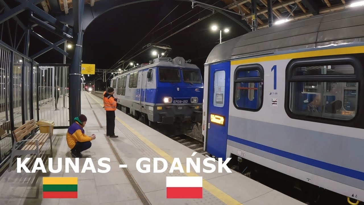 Поезд Каунас – Варшава – Гданьск. От Литвы до Польши.