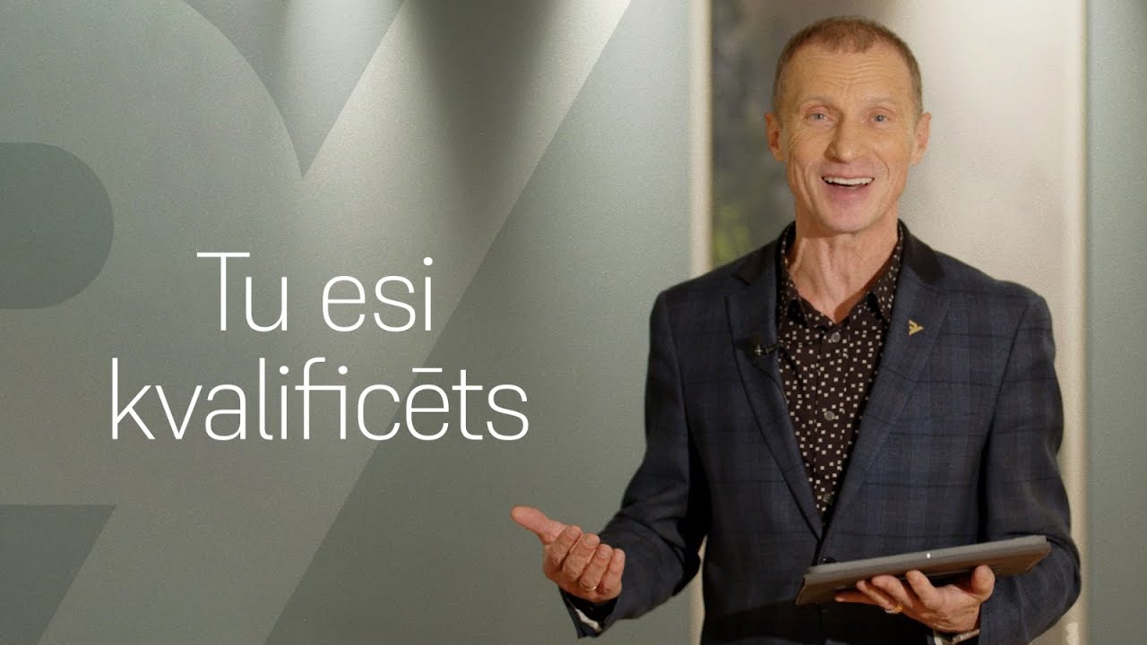Tu esi kvalificēts | Vārda pārdomas