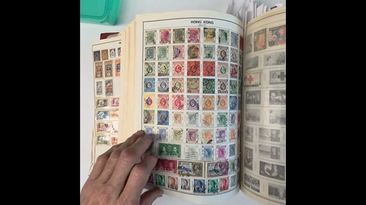 Book 2 of 4 Citation World Stamp Books