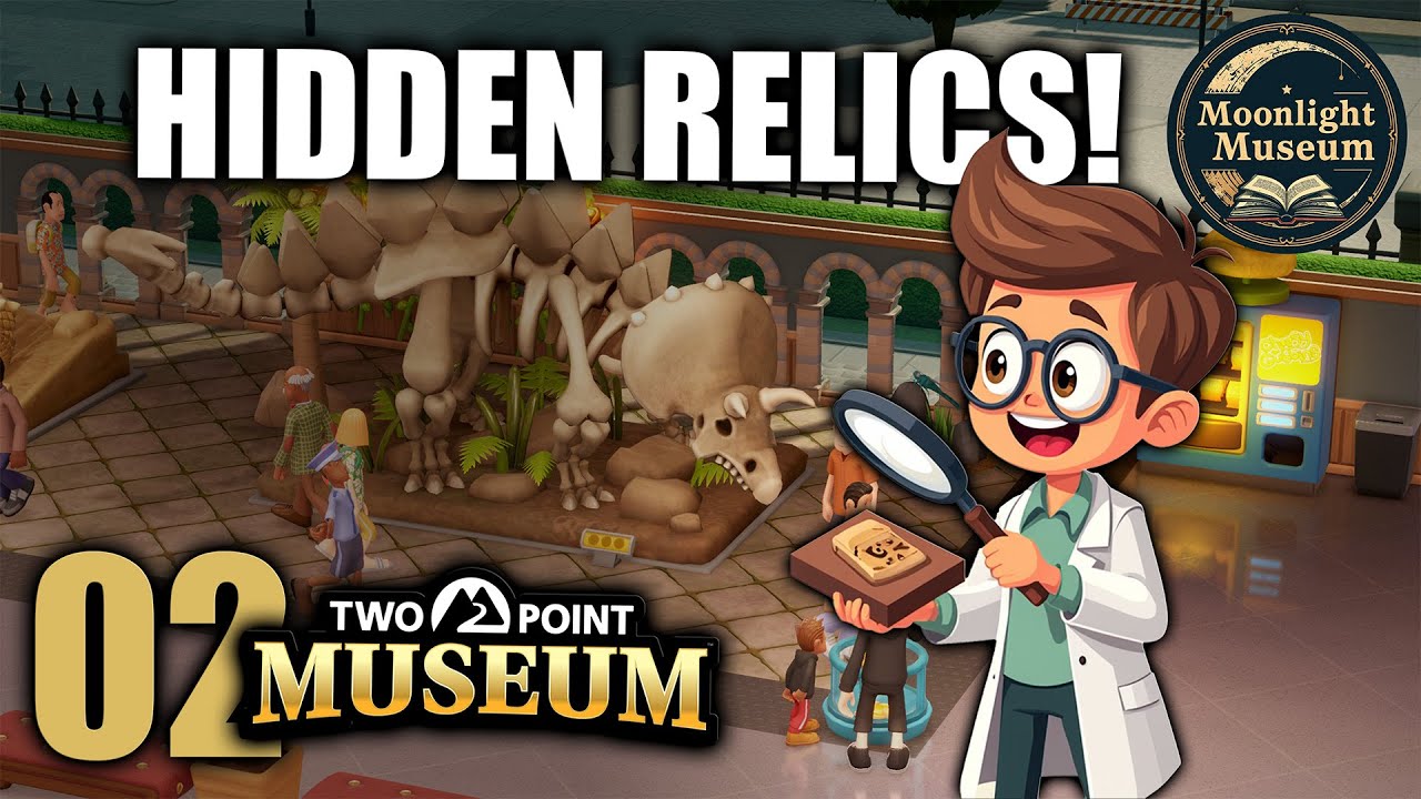 What’s Hidden in These Artifacts?! | Moonlight Museum Ep 2 | Two Point Museum