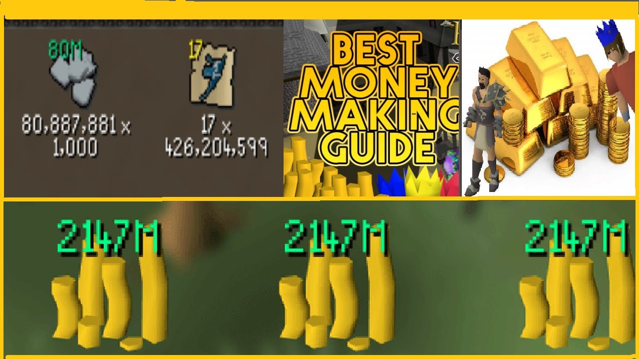 The 3 Fastest Ways to MAX CASH - OSRS Money Making guide 2022