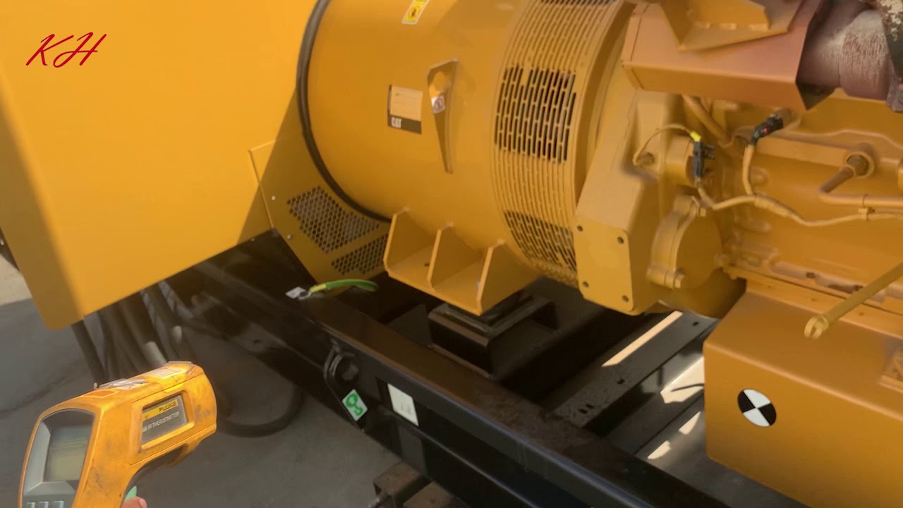 CATERPILLAR GENERATOR LOAD TEST