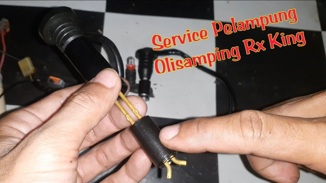 Service Pelampung Oli Samping Rx King .. Indikator Pompa Oli ..Pelampung Oli Samping ..