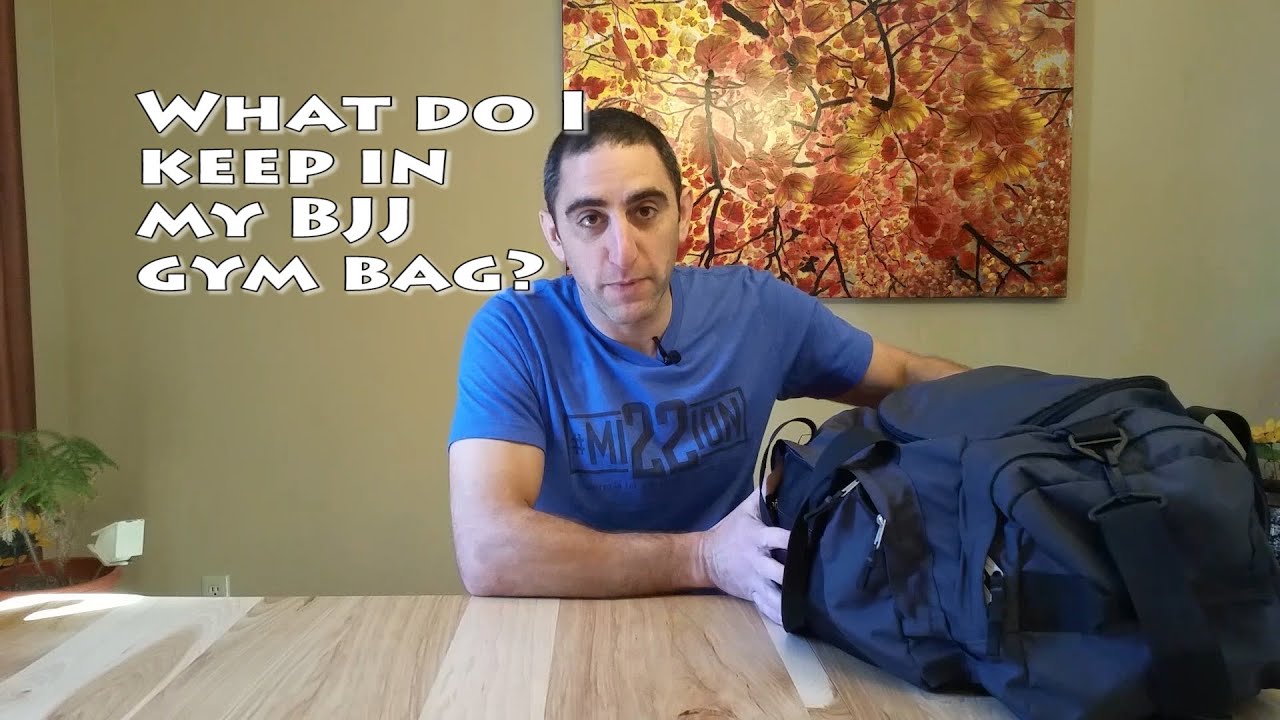 What I Keep In My BJJ Gym Bag
