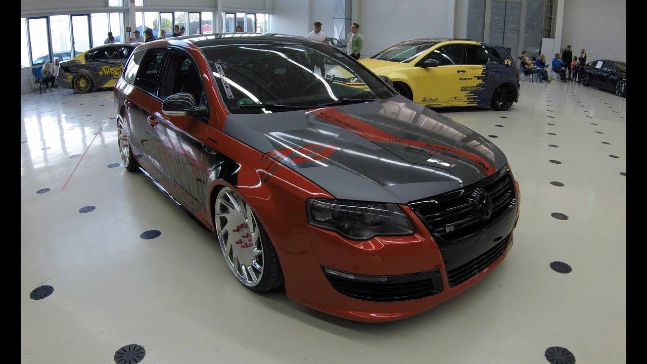 Volkswagen VW Passat B6 Variant Combi 3C tuning show station wagon car compilation walkaround V0936