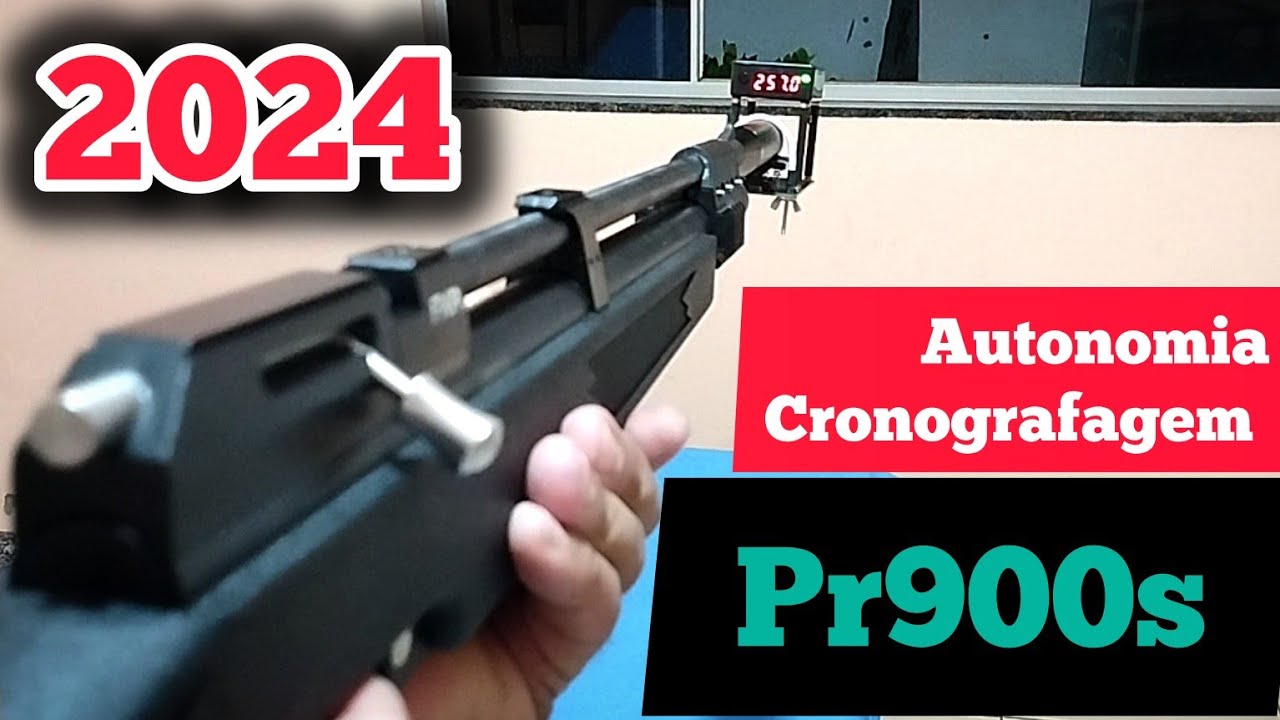 Pr900s 2024: Autonomia e Cronografagem