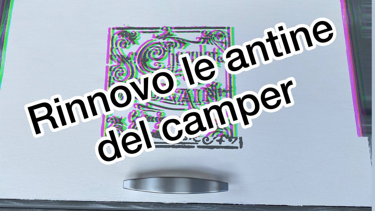 Restauro gli interni del camper | Antine come nuove