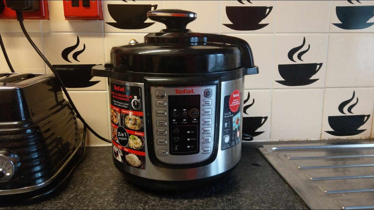 TEFAL CY505E40 MULTI COOK PRESSURE COOKER COOKS A LOVELY POTATO MEAL VIDEO 3 🥩🍖🍗🥦🍆🍅🥕🥒🥬🍽️