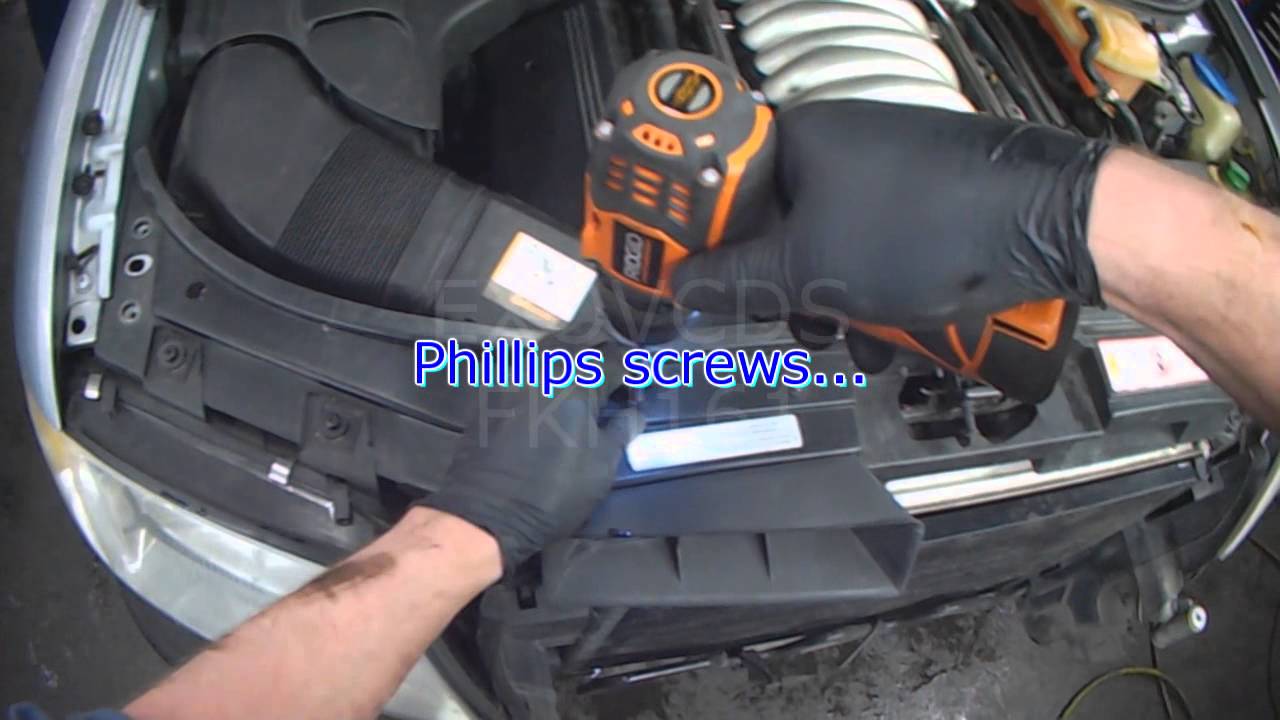 Audi C5: A6 ATQ V6 Secondary Air Pump: Part 1 Removal