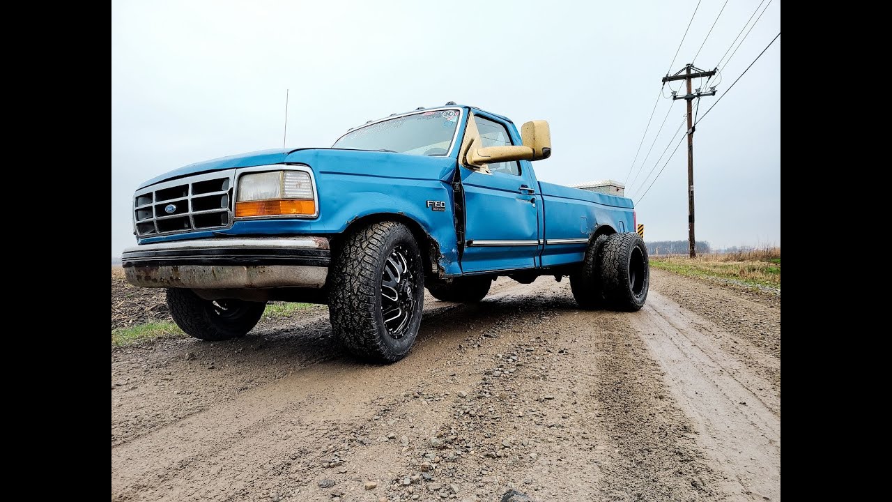Я ПОСТАВИЛ ДВОЙНЫЕ КОЛЕСА НА F150