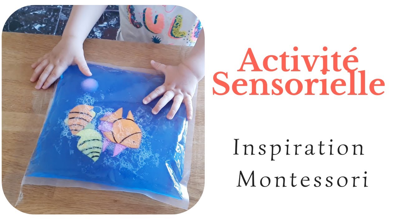Activité Montessori - Sac sensoriel
