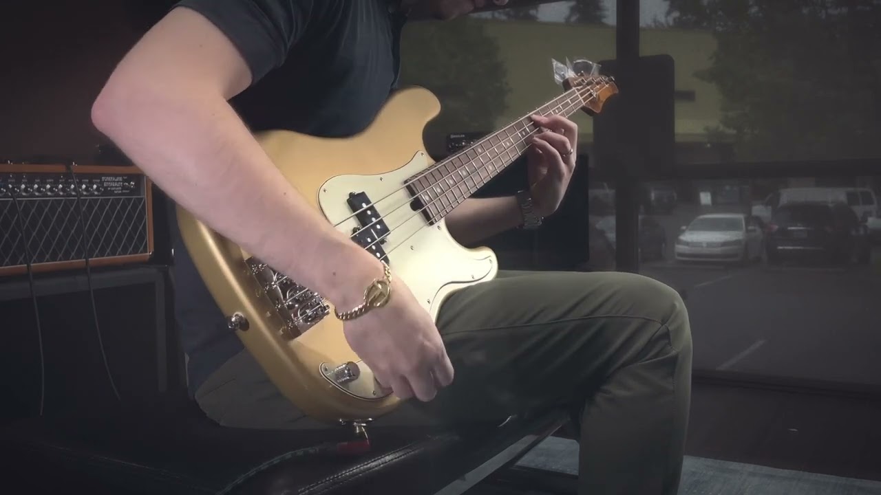 Mike Lull PJ4 Demo | Aztec Gold PJ4 | Mike Lull Custom Guitars