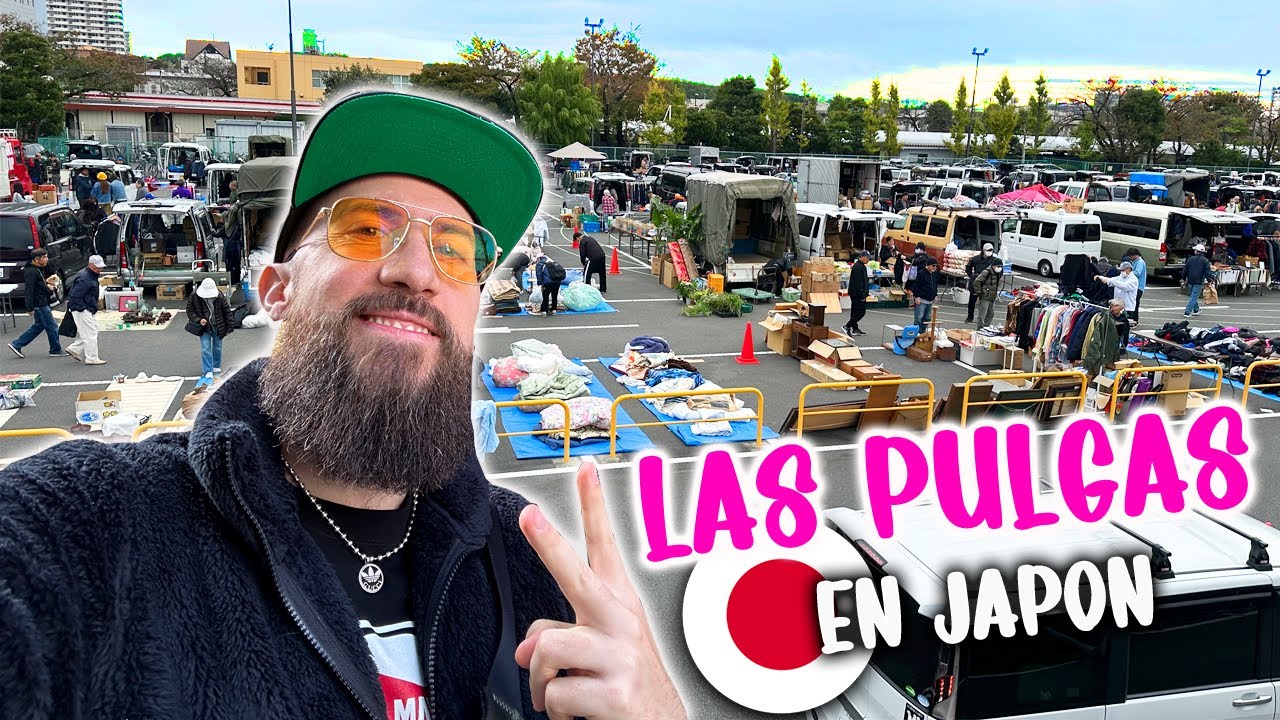 Explorando un Mercado de Pulgas en TOKIO JAPÓN Tianguis de chacharas FLEA MARKET madhunter