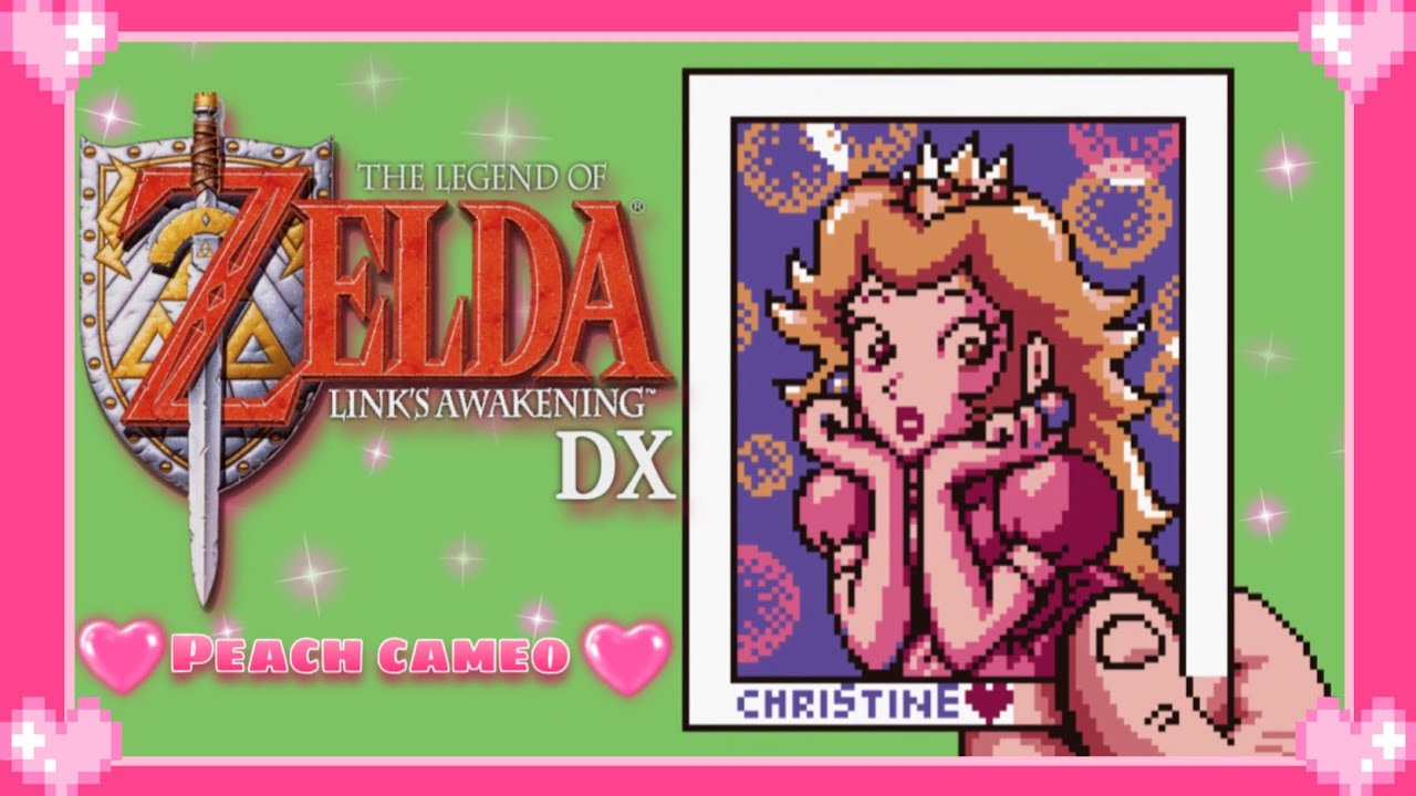 💗 Legend of zelda link's awakening DX - Peach Cameo 💗