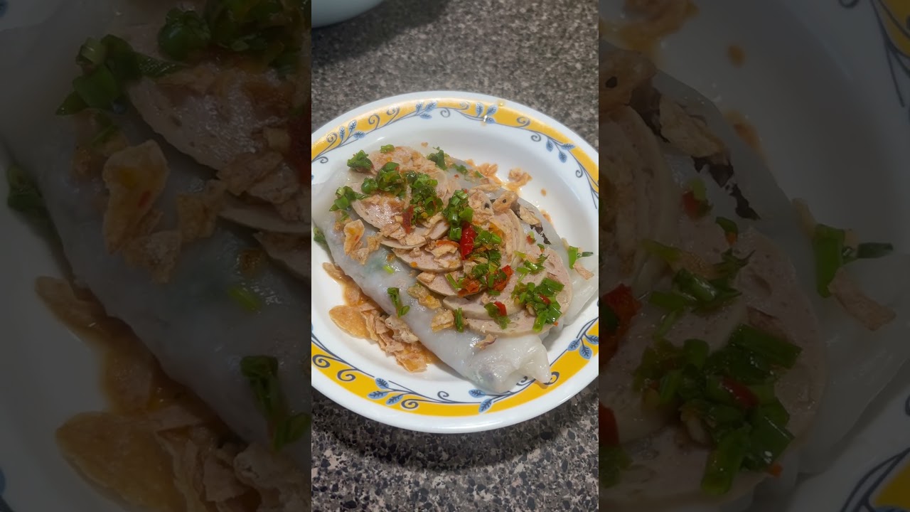 Steam rice roll