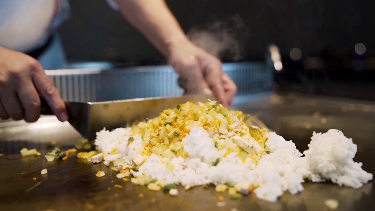 Benihana Beef & Shrimp Fried Rice