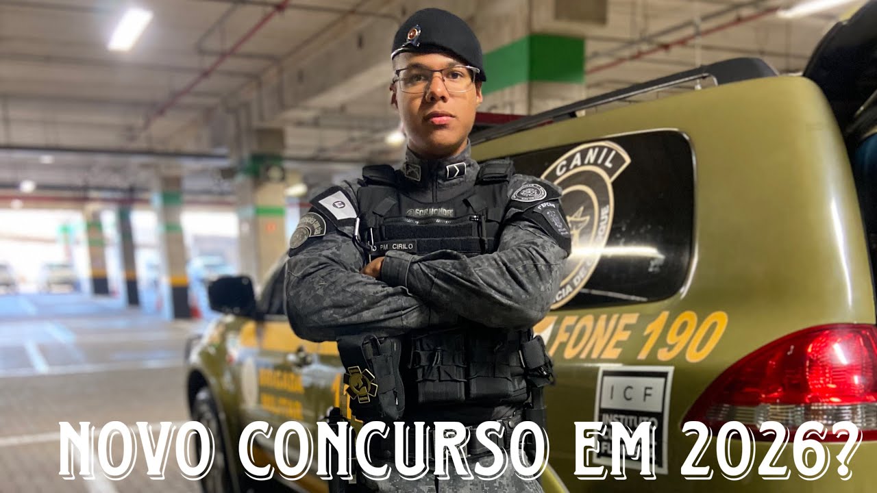 BRIGADA MILITAR (PMRS) | UM POSS&Iacute;VEL CONCURSO DE N&Iacute;VEL M&Eacute;DIO 2026?