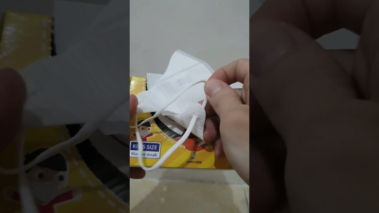 Masker Sensi Anak Duckbill #fypyoutube #shortvideo