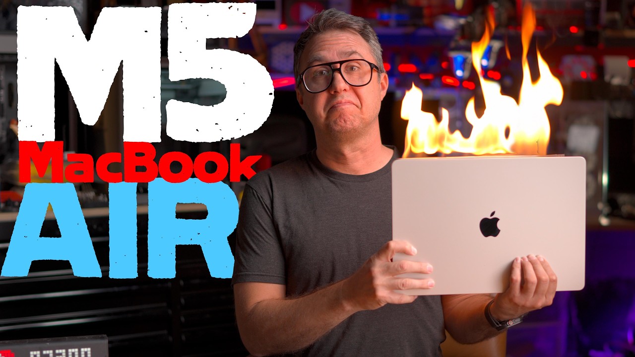 The M5 Macbook Air is On Fire.