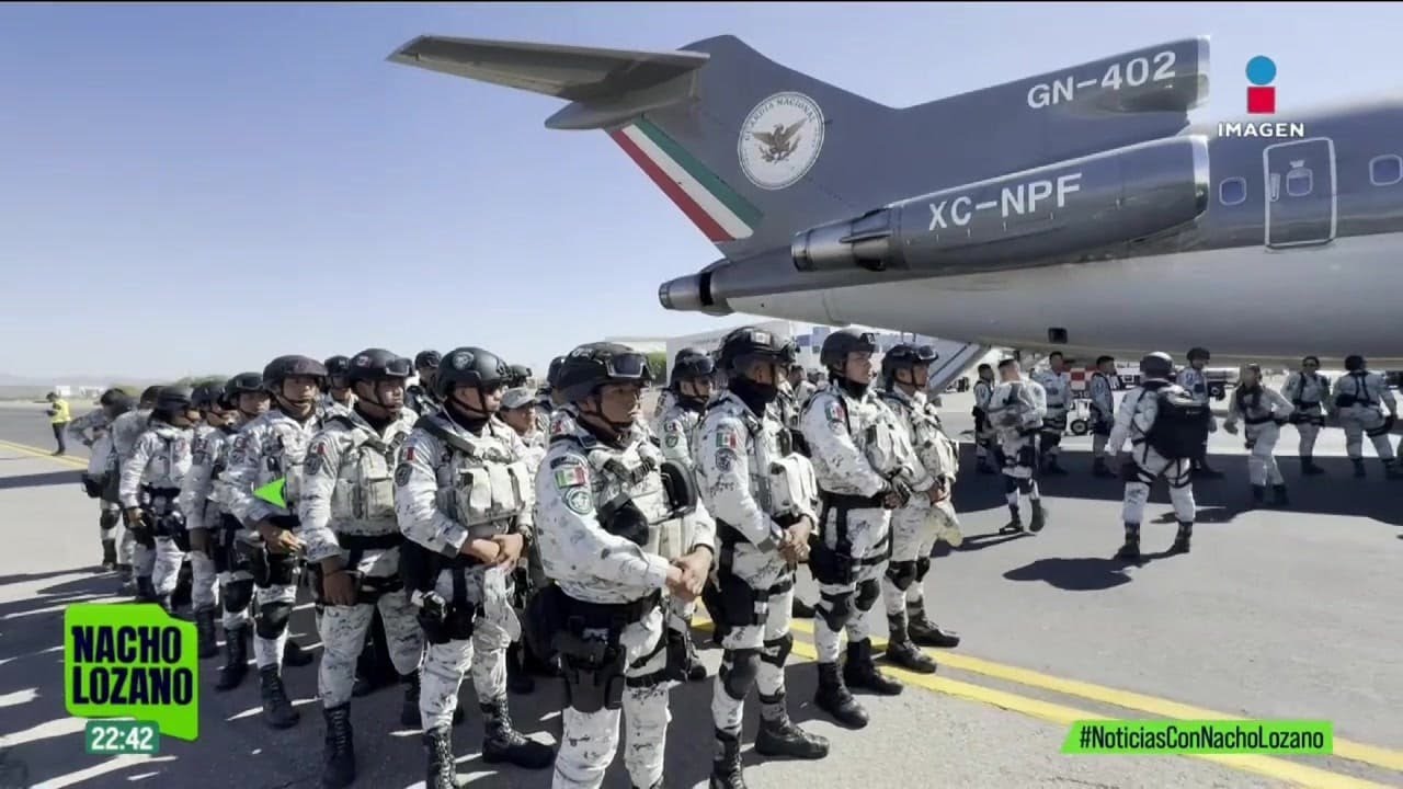 México envió 10 mil guardias nacionales y soldados a la frontera tras acuerdos con Trump | Nacho L