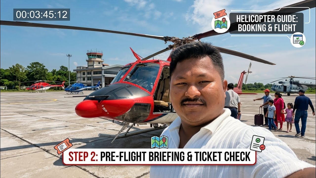 Helicopter Service Booking Online 2026 | Imphal to Jiribam, Tamenglong & More