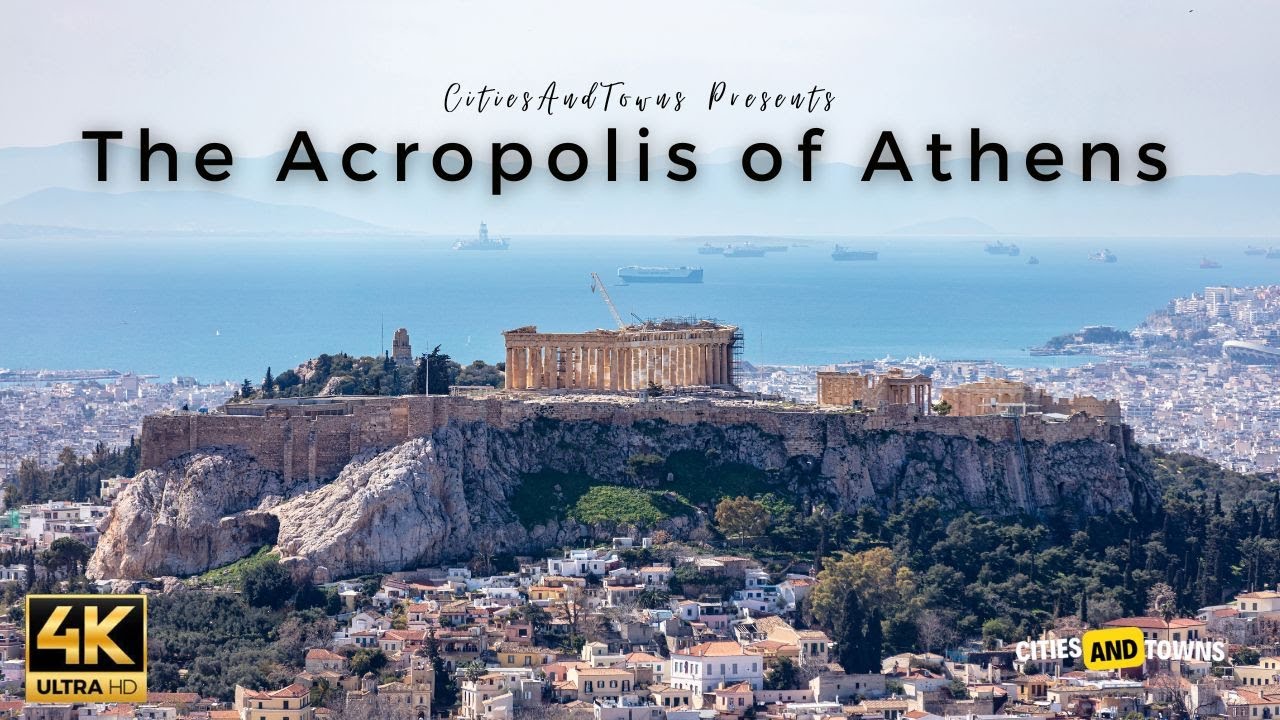 The Acropolis of Athens, Greece 🇬🇷 in 4K Video by Drone ULTRA HD - Flying over The Acropolis