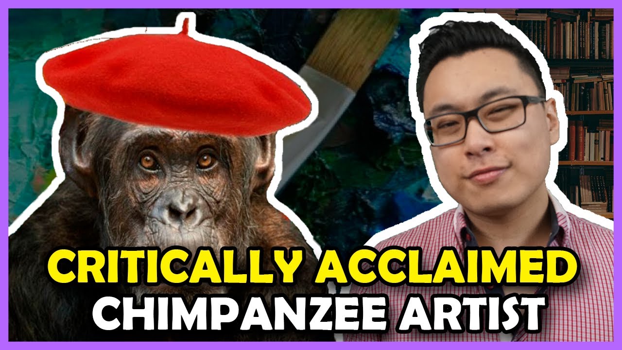 Chimpanzee FOOLS Art Critics! Pierre Brassau the unknown French Artist!
