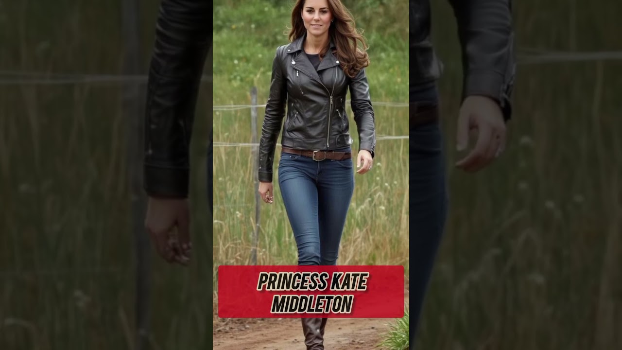 4 Princess-style leather jackets 👑🔥|Leather Jacket Princess Looks 👸 