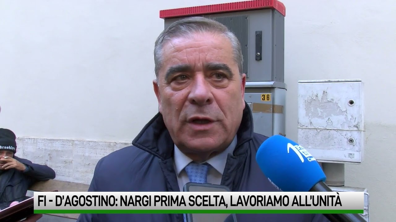 FI, D’Agostino: Nargi prima scelta, lavoriamo all’unità