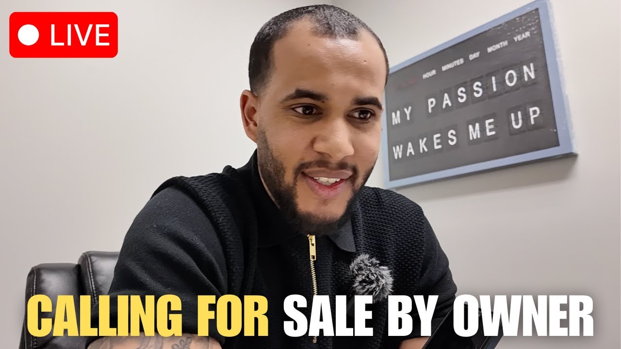 🔥 LIVE Cold Calling FSBOs | Real Estate Prospecting in Real-Time!