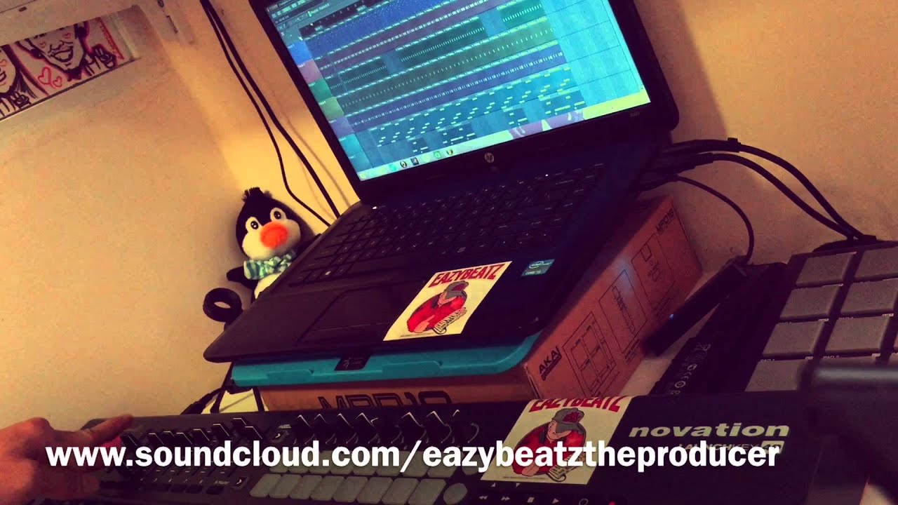 Beat Making Video : EazyBeatz (2015) FL Studio | NOVATION LAUNCHKEY 49 & MPD 18