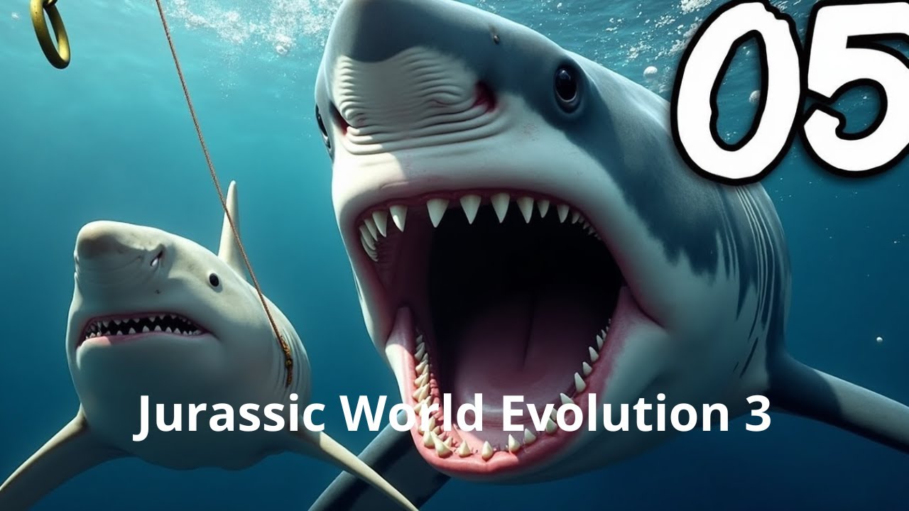 Jurassic World Evolution 3 - Enfrenta o Megalodon, o Monstro do Mar