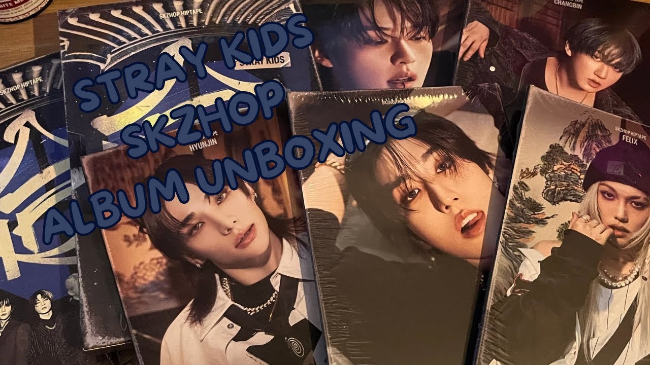 ♡ Stray Kids - SKZHOP HIPTAPE {合} Album Unboxing ♡ Limited & Accordion Versions ♡