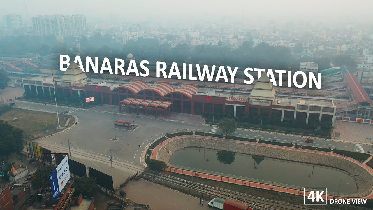 New Banaras Railway Station | Drone View | UP Development