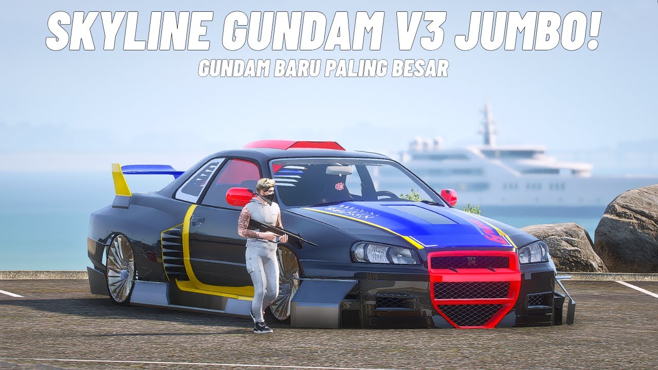 AKU CIPTAKAN GUNDAM SKYLINE V3 JUMBO BESAR TAK TERKALAHKAN