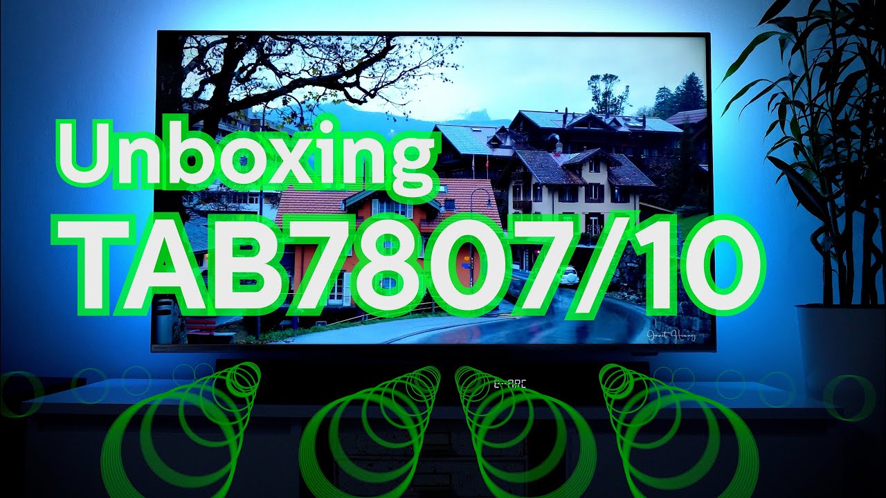 Unboxing TAB7807 (PL)  |  Doskonały dźwięk na każdą wyjątkową chwilę