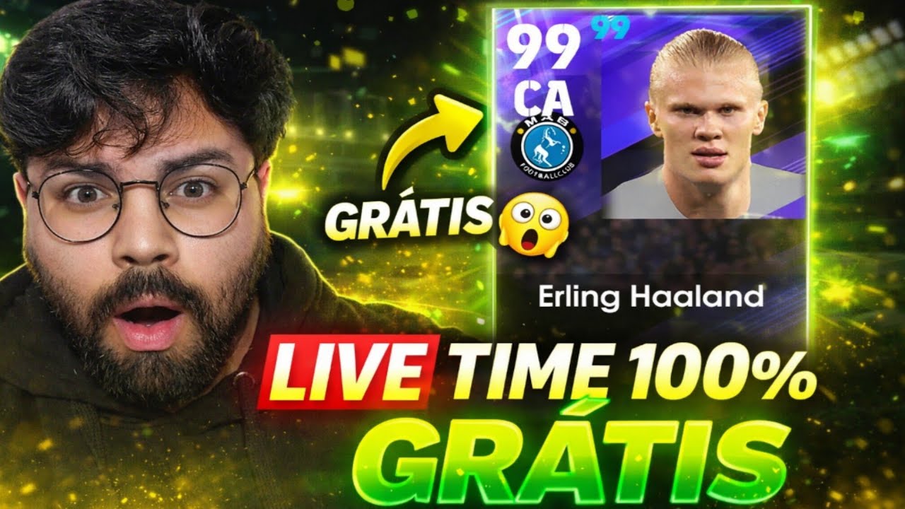 COLA NA LIVE, TIME 100% grátis NO eFootball 2026 🔥