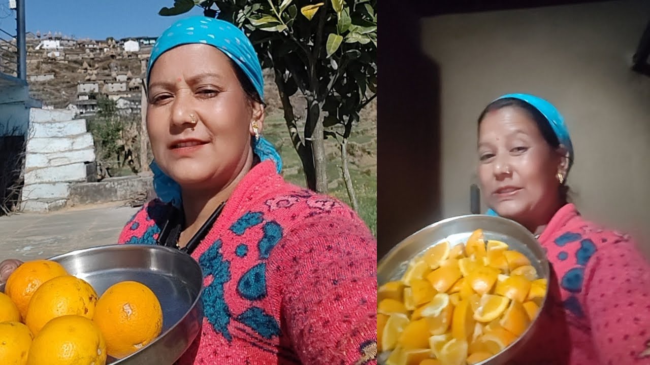 माल्टो की कच्चबोली खाने आओ दोस्तों पहाड़ों में।