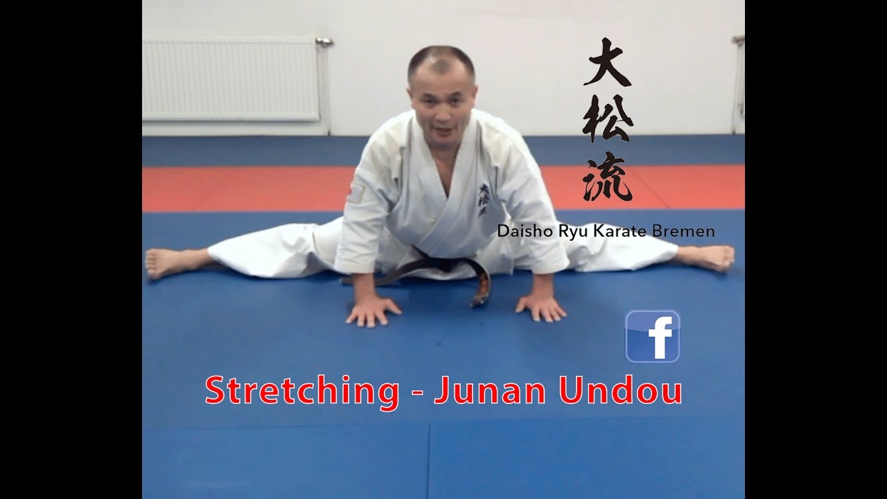 Basic Stretching exercises for Karate to improve flexibility / Dehnübungen / Junan Undou