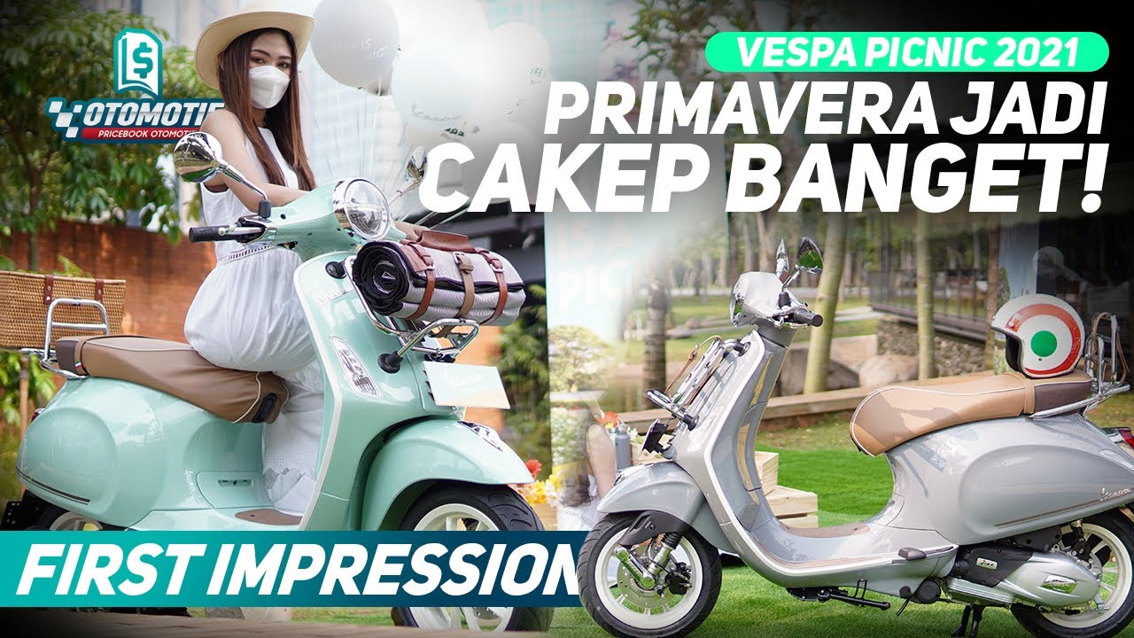 VESPA MATIC BUAT PIKNIK! First Impression Vespa Primavera PicNic 2021