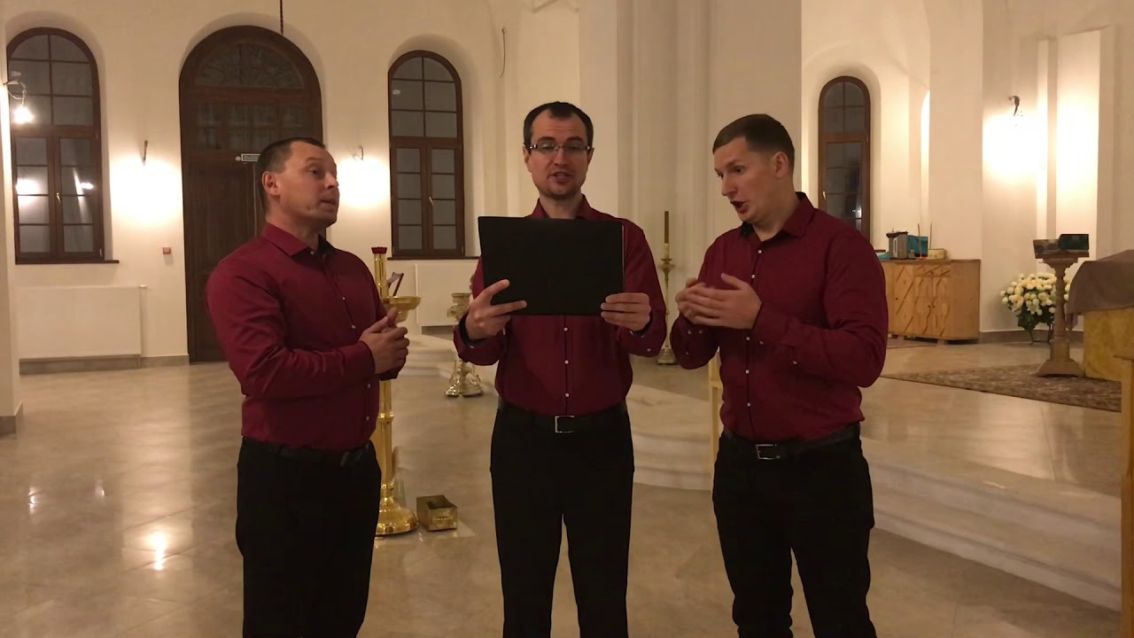 Вокальное трио СПАС - Блажен Муж ( Рижское) Монастырский напев