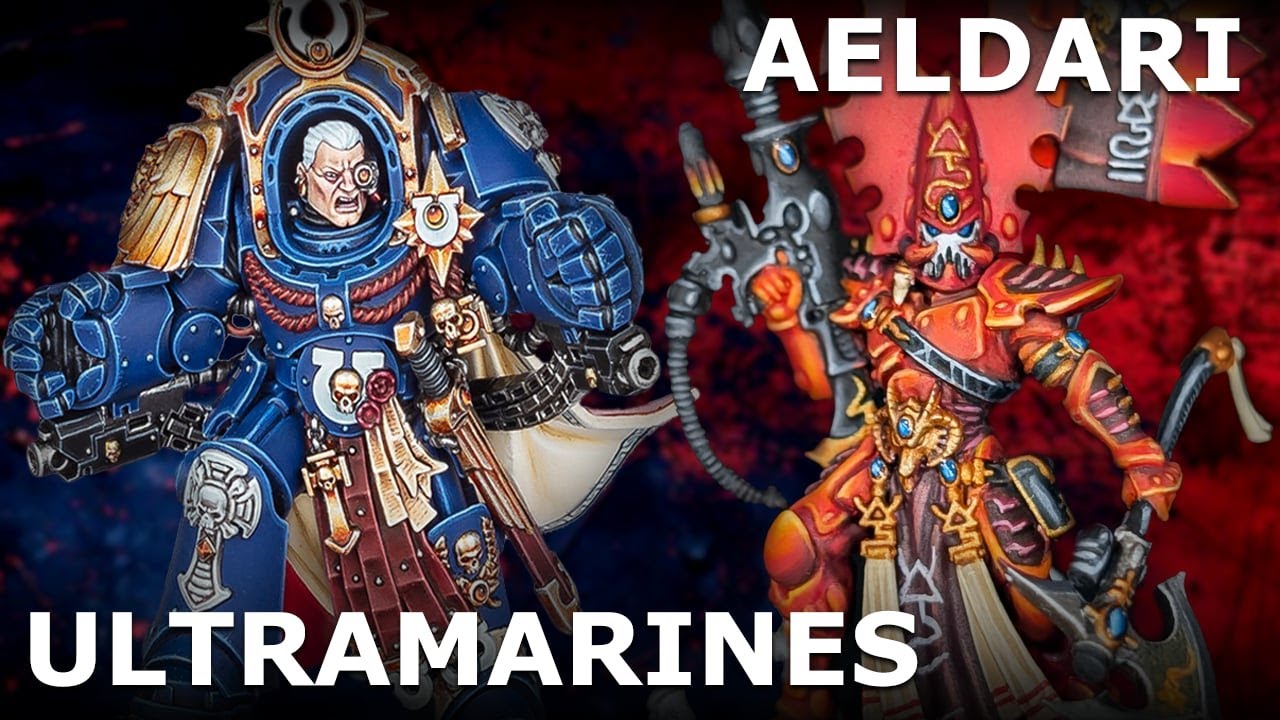 ULTRAMARINES *NEW CALGAR* VS AELDARI WARHAMMER 40000 BATTLE REPORT