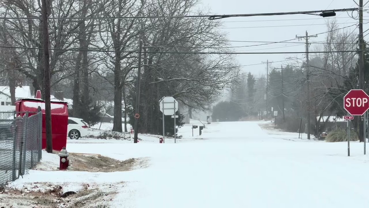 Ice and snow in action ￼