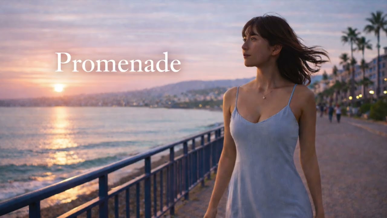 プロムナードに残した夏(Promenade) 80's JP City Pop Beach Side