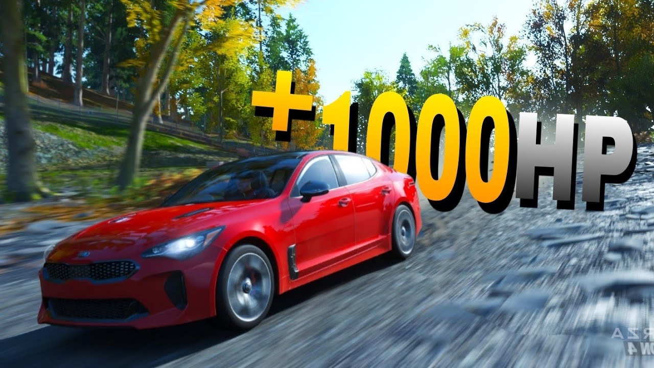+1000 HP 2018 KIA STINGER / Forza Horizon 4 / Gameplay