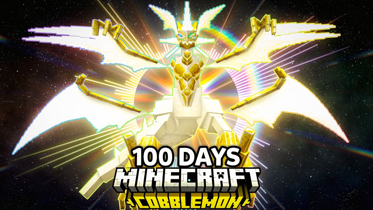 I Spent 100 Days as an ULTRA LEGENDARY TRAINER in Pok&eacute;mon Minecraft VS my Rival! (Duos Cobblemon)