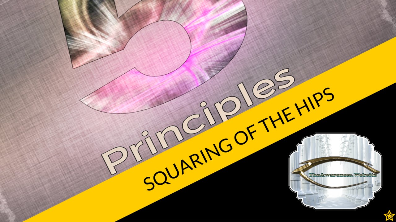 Tai Chi 5 Principles | Squaring Of The Hips