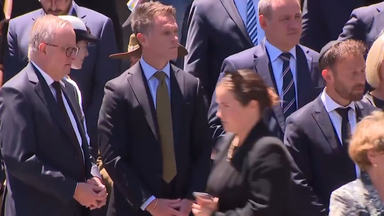 Anthony Albanese attends final funeral for Bondi terror attack victim