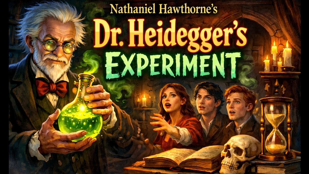 Dr. Heidegger's experiments by Nathaniel Hawthorne summary in hindi by Divya Rajput Mam 